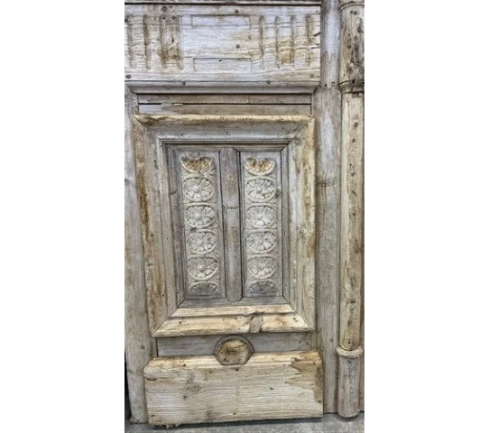 Antique French Double Doors( 51x121.5) Iron Wood Doors, European Doors, R13 4.png