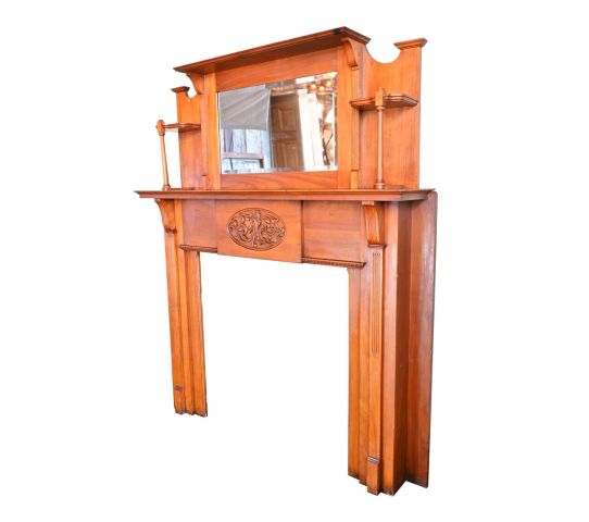49551 carved maple mantel with mirror and flanking shelves 2.jpg